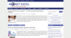 Desktop Screenshot of moneyexcel.com