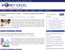 Tablet Screenshot of moneyexcel.com